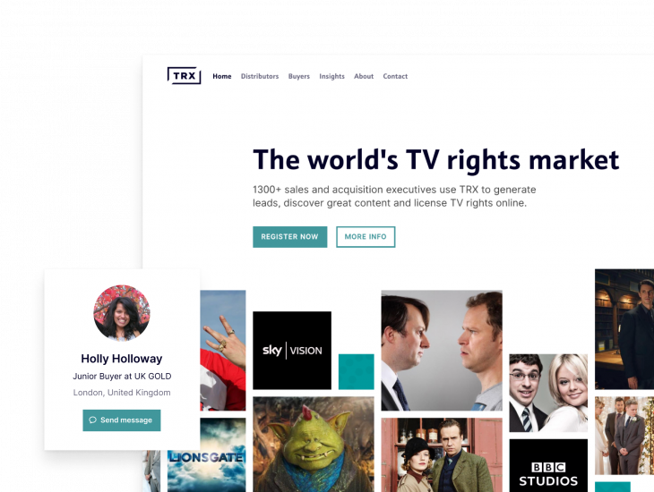 TRX digital platform design