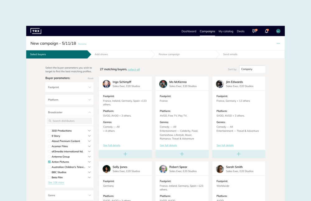Dashboard design